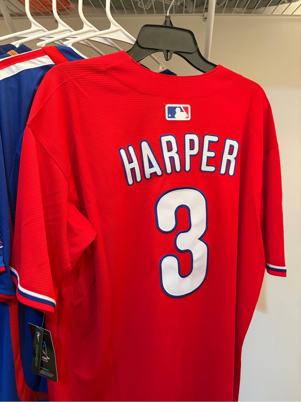 Official Harper Phillies Red